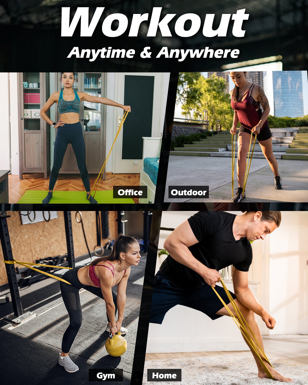 Gym resistance band near me sale